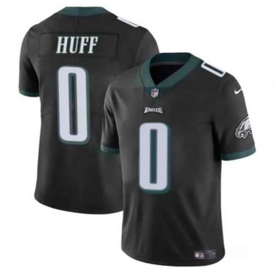 Men's Philadelphia Eagles #0 Bryce Huff Black Vapor Untouchable Limited Stitched Football Jersey