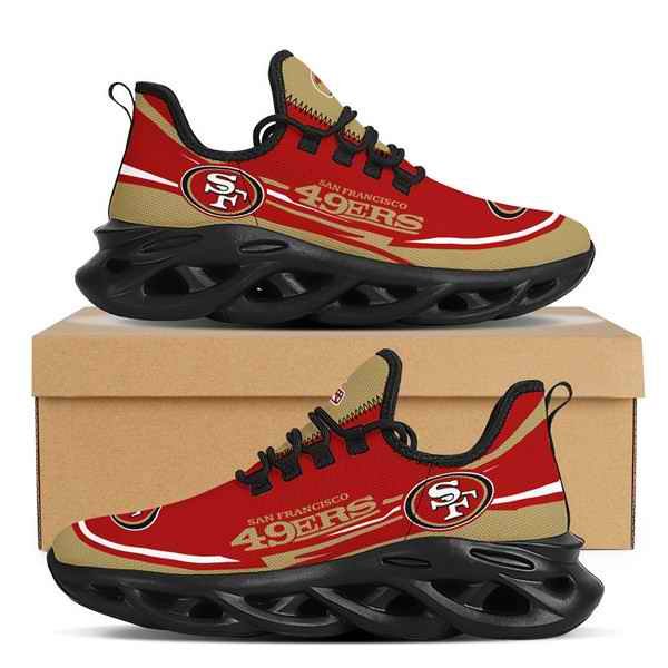 Women's San Francisco 49ers Flex Control Sneakers 0010