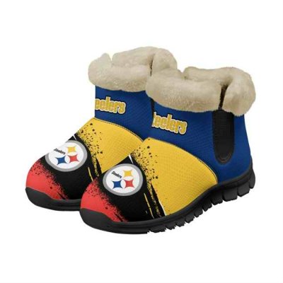 Women's Pittsburgh Steelers 2024 Snow Boots/Shoes 002(Pls check description for details)