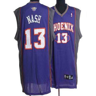 Suns #13 Steve Nash Stitched Purple NBA Jersey