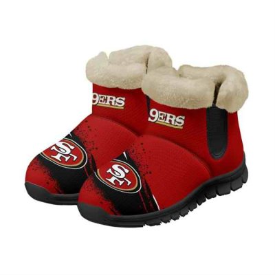 Women's San Francisco 49ers 2024 Snow Boots/Shoes 002(Pls check description for details)