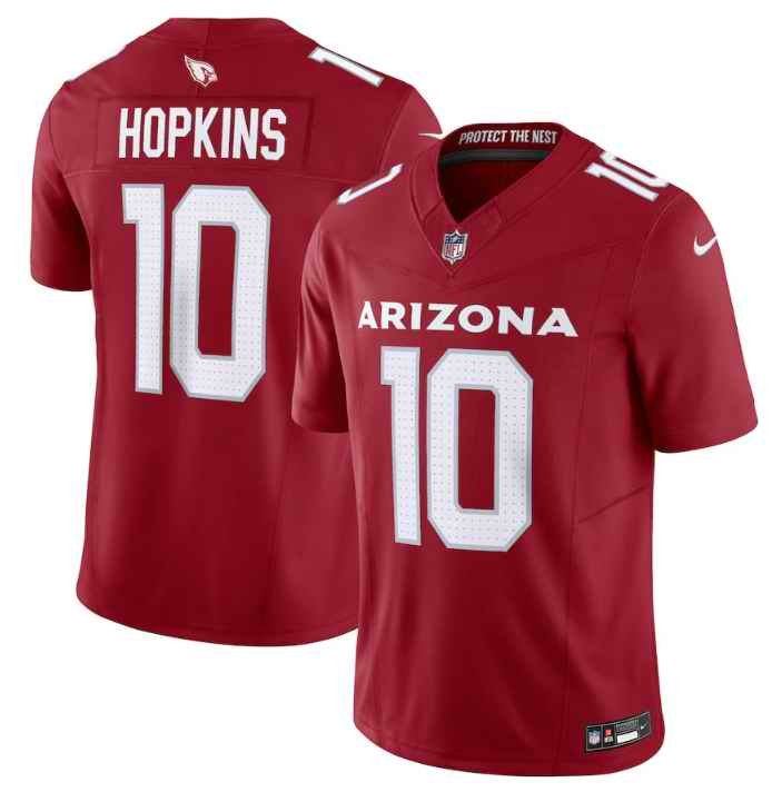 Youth Arizona Cardinals #10 DeAndre Hopkins Red Vapor Untouchable F.U.S.E. Limited Stitched Football Jersey