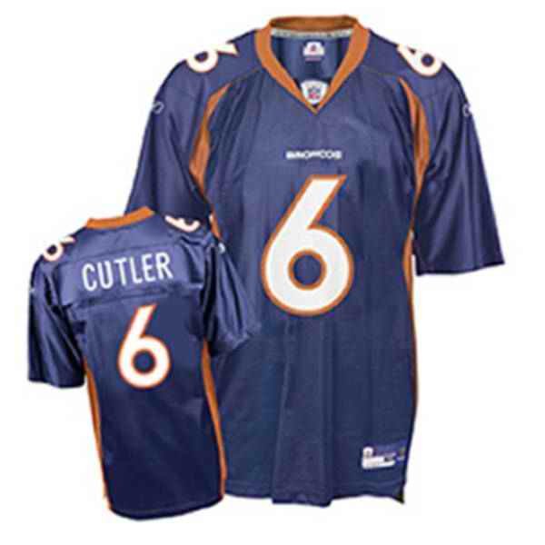 Broncos #6 Jay Cutler Dark Blue Stitched Youth NFL Jersey