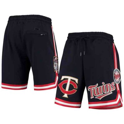 Men's Minnesota Twins Navy Team Shorts