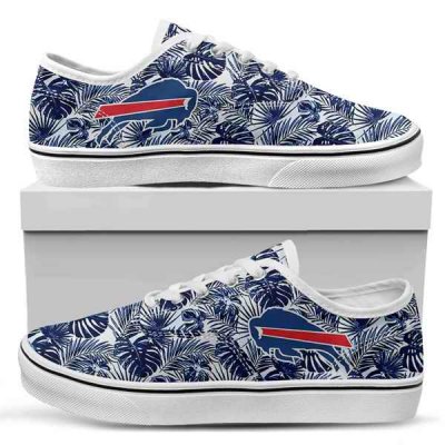 Men's Buffalo Bills Vans Low Top Sneakers 001