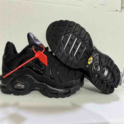 Women's Hot sale Running weapon Air Max TN Black Shoes 0083