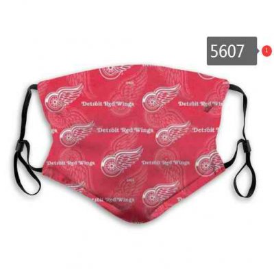 Detroit Red Wings Face Mask 003 Filter Pm2.5 (Pls check description for details)