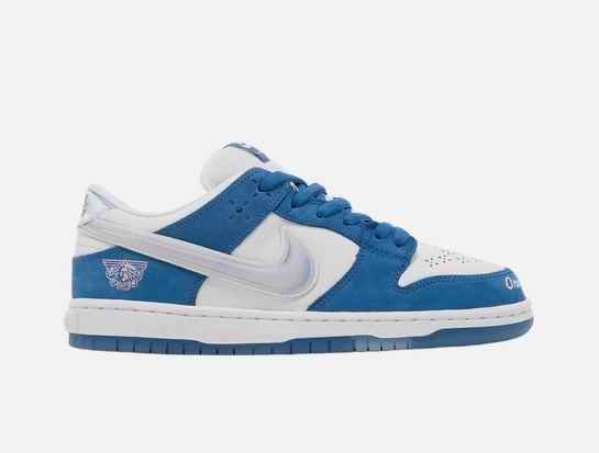 Men's Dunk Low Blue/White Shoes 0452