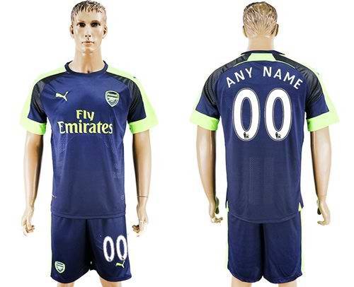 Arsenal Personalized Sec Away Soccer Club Jersey