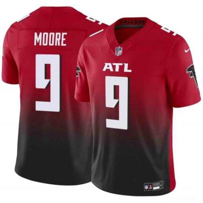 Youth Atlanta Falcons #9 Rondale Moore Red/Black 2023 F.U.S.E  Vapor Untouchable Limited Stitched Football Jersey