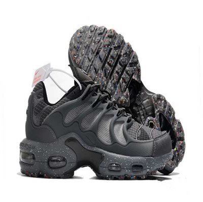 Men's Hot sale Running weapon Air Max TN Black Shoes 0229