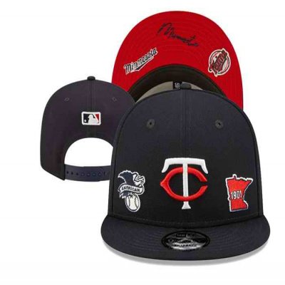 Minnesota Twins 2024 Stitched Snapback Hats 002