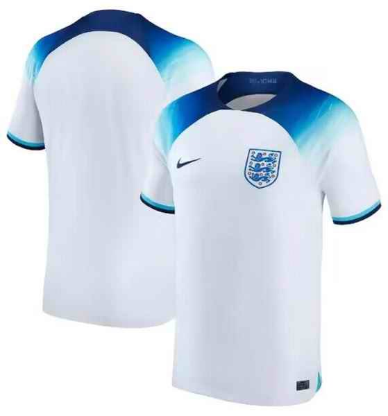 Men's England White 2022-23 Home Soccer Jersey