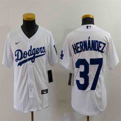 Youth Los Angeles Dodgers #37 Teoscar Hern