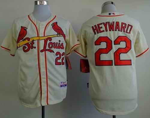 Cardinals #22 Jason Heyward Cream Cool Base Stitched MLB Jersey