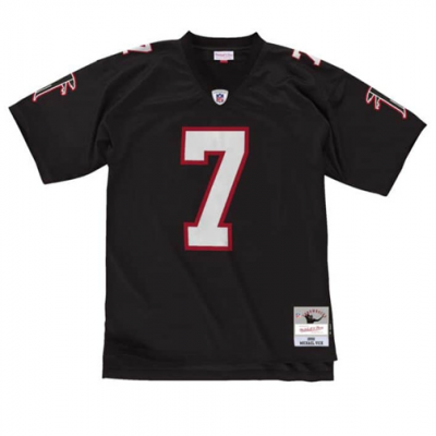 Women's Atlanta Falcons #7 Michael Vick 2002 Black Stitched Jersey(Run Small)