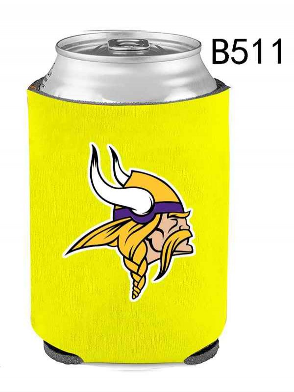 Minnesota Vikings Yellow Can Coolers B511