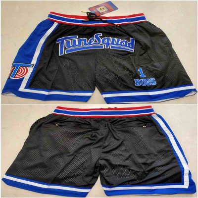 Men's Space Jam Tune Squad Black Mitchell&Ness Shorts (Run Small)