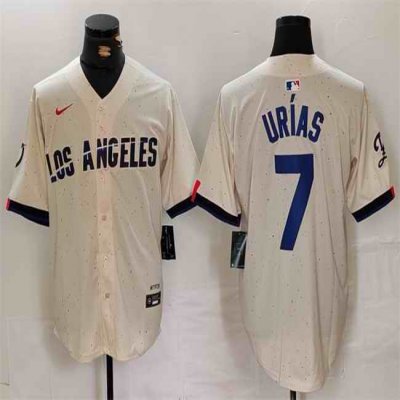 Men's Los Angeles Dodgers #7 Julio Ur