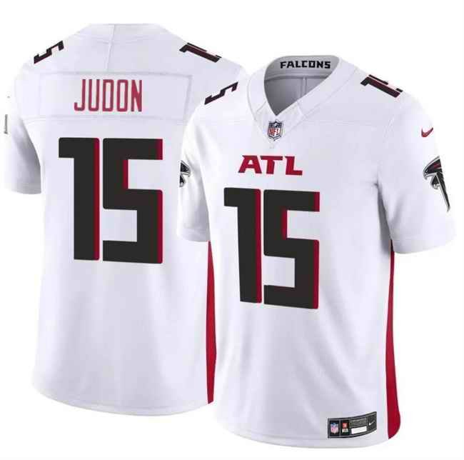 Men's Atlanta Falcons #15 Matthew Judon White 2024 F.U.S.E Vapor Untouchable Limited Stitched Football Jersey