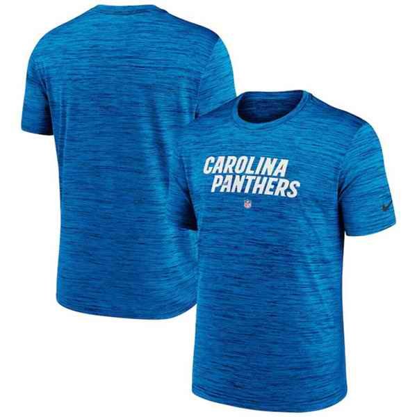 Men's Carolina Panthers Blue Velocity Performance T-Shirt