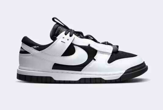 Women's Dunk Low Black/White Shoes 0245