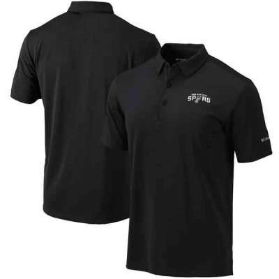 Men's San Antonio Spurs Antigua Black Legacy Pique Polo